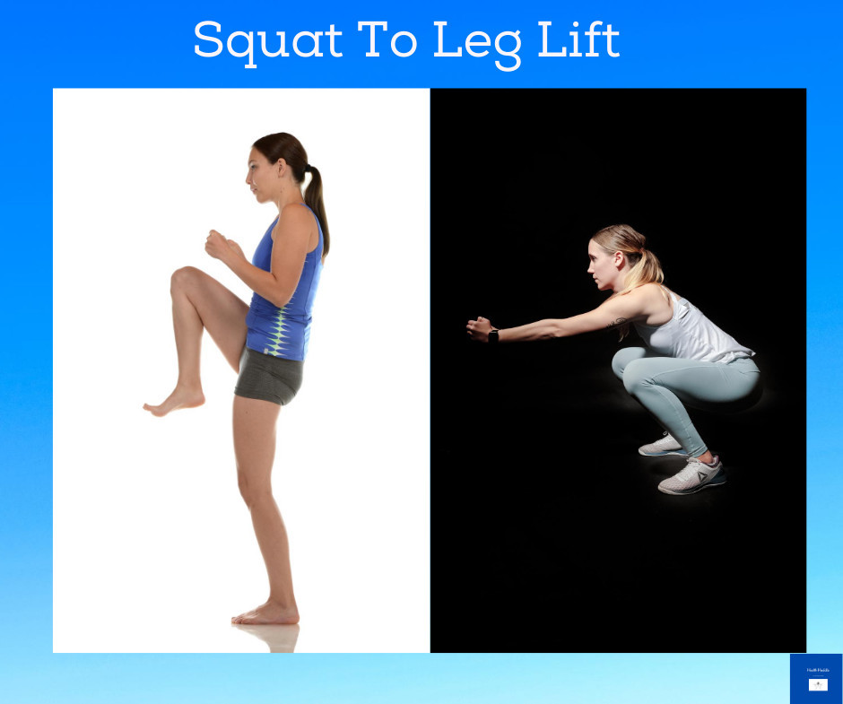 Squat to Leg Lift