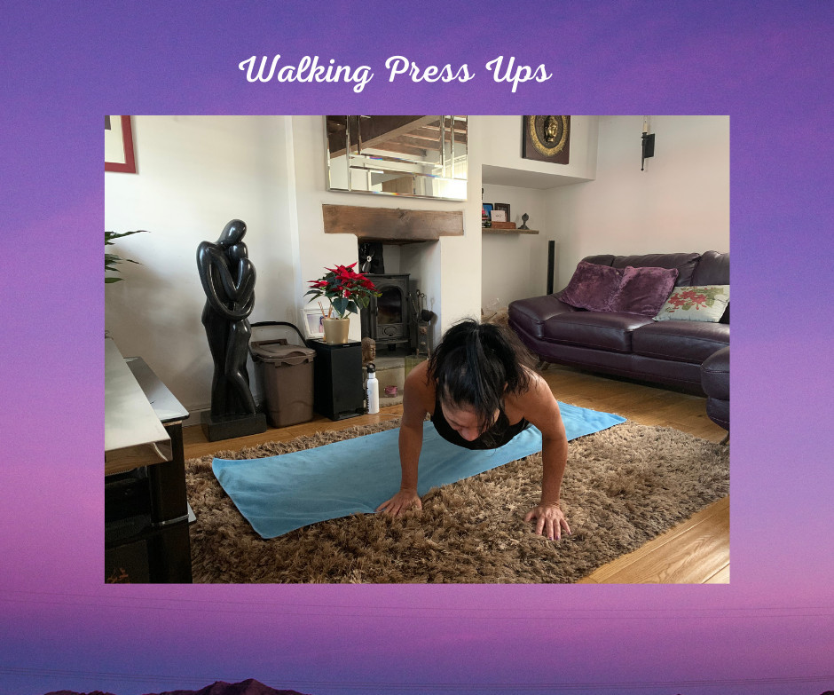 Walking press Ups